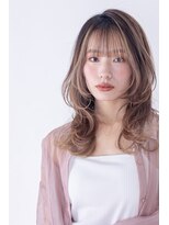 ブリング バイ スノードロップ 吉祥寺(BRING by Snowdrop)&nbsp;黒髪/グレーベージュ/レイヤーロング/前髪パーマ/吉祥寺