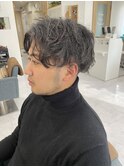メンズ大人ニュアンスミックスパーマ