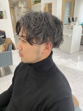 アルババイイーイーエム(ALBA byEEM) メンズ大人ニュアンスミックスパーマ