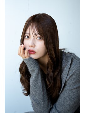 レノラ 本町(LENORA) 20代30代大人かわいいナチュラル暗髪ゆるめパーマヘア