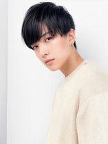 アース 綱島店(HAIR&MAKE EARTH) 爽やかメンズ☆ビジネスショートマッシュ黒髪透明感カラー