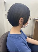 前髪あり大人ショートボブ丸マッシュショート〔伊勢崎駅〕