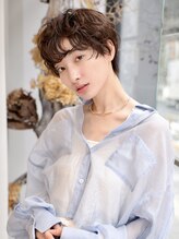 エムスラッシュ アヴェダ 自由が丘(M.SLASH AVEDA) 外国人風/アースカラー/大人可愛い/ゆるふわショート/自由が丘