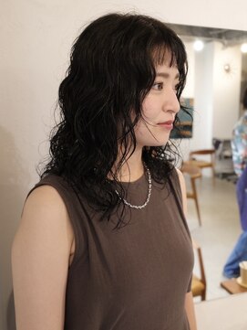 ヨー(Yoh-) 【外人風パーマ/中里千尋】ミディアムパーマ/ウェーブパーマ