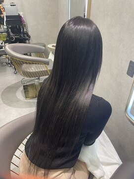 ニーナ ビューティーサロン(NINA Beauty Salon) メンテナンスで艶々暗髪#エクステ#カラー