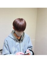 リアン 熊谷本店(Rien)&nbsp;メンズマッシュ×ブリーチベージュカラー