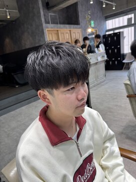 フォンド 津田沼(fond.) ダークアッシュ/ニュアンスパーマ/韓国マッシュ