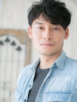 グルーミングサロン バーバー キャッスル 北浦和西口(Grooming salon Barber Castle)&nbsp;30代40代ツーブロック波巻きパーマ黒髪ショートY北浦和