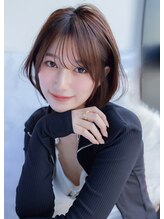 エニー 栄(Any) 黄金比で小顔に見せる☆ひし形ボブ