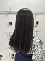 ケンジ 平塚 アネッタ(KENJE annetta)&nbsp;艶髪ストレート　髪質改善カラー　髪質改善トリートメント