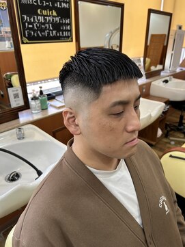 ルアージュ 調布店 バズカット　クロップ　スキンフェード