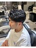 【人気No.2】カット+パーマ　￥10700 ※特殊系除く