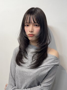 クイ(quii) ★韓国ヘアハッシュカット/レイヤーカット前髪顔周りミニウルフ