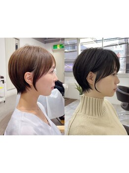 前髪＆顔周りを骨格補正カット。上質なデザインを一人一人に似合わせます★【柏/ショートボブ/レイヤー】