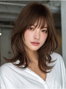 アルトリスト(Altruist Aging×HAIR&SPA) ☆イメチェンピンクベージュアンブレラカラー前髪クールショート