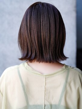 エインアンリー 表参道(AIN.ANLY.) ☆くびれヘアプリコットオレンジハイライトカラーレイヤーカット