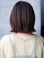 エインアンリー 表参道(AIN.ANLY.) ☆くびれヘアプリコットオレンジハイライトカラーレイヤーカット