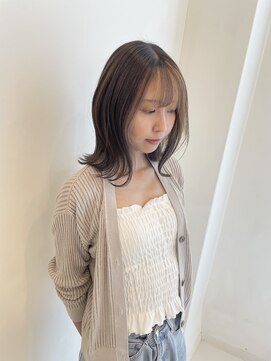 ヴァンカウンシル 福岡店(VAN COUNCIL) フェイスフレーミング×グレージュカラー☆