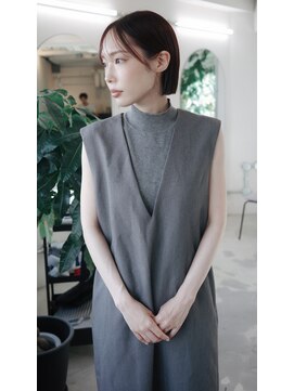 フェイヴィーズ(FavyS) カシスボルドー耳掛けミニボブ