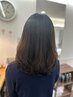 小顔カット＋頭皮クレンジング