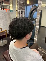 ヘアーメイク ロージー 北18条店(HAIR MAKE ROSY)&nbsp;緩めツイストスパイラルパーマ波巻きパーマメンズパーマ20代30代