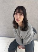 【obje't ciel】透明感brown×inner gray 【佐藤早希】