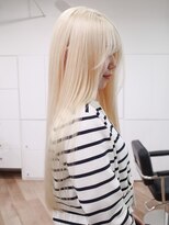 カシェル トウキョウ(Cashel Tokyo)&nbsp;ブロンド 抜きっぱなし ハイトーンロング ケアブリーチ