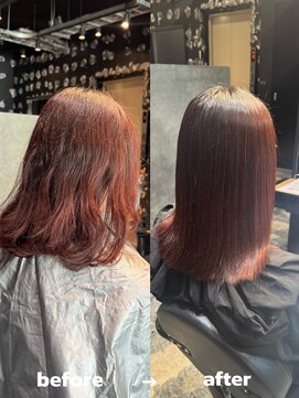 エノア 東京(ENORE) ボブ/ミディアム/ストレート/美髪/縮毛矯正/20代/30代/40代/50代