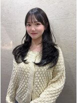 アクシス 栄ガスビル店(`AXIS) 着物ヘア/ダークアッシュ/ミディアムレイヤーカット/栄