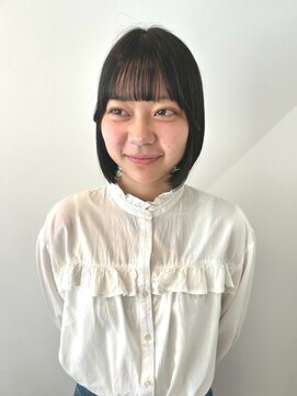 Folklore【フォークロア】翠町支店　《髪質改善サロン》 切りっぱなしボブ／内巻きボブ