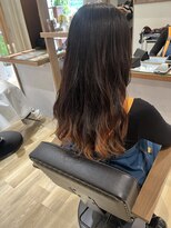 シュヴー 門前仲町(CHEVEUX) ブリーチ履歴あり/レディース/コテ巻き風/デジタルパーマ