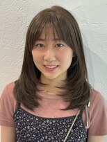 ザザ ZA/ZA 神楽坂 透明感たっぷり!赤み消しミディアムレイヤー