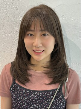 ザザ ZA/ZA 神楽坂 透明感たっぷり!赤み消しミディアムレイヤー