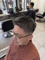 グルーマーズトウキョウ(GROOMER/S TOKYO)&nbsp;アップバングショート/フェザーアップ/スキンフェード/メンズ