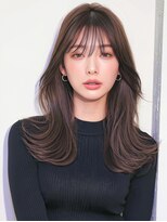 ラベスト キョウト 京都 四条烏丸店(LOVEST KYOTO) 顔まわり/髪質改善/韓国風レイヤー/艶髪/シースルー/ブラウン