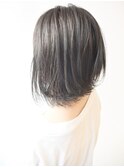 アフロート綱川 ◎小顔 無造作カール  ボブディ丸みショート横浜