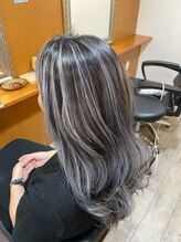 アンサルトヘア(unsarto hair) コントラストバレイヤージュ