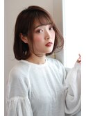 シルキーストレートボブ