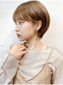【GARDEN杉本佳恋】横顔も可愛い!丸みマッシュショート
