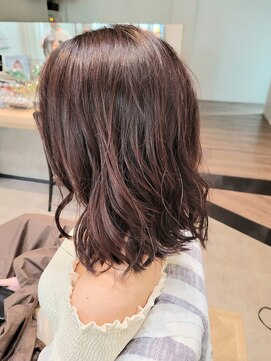 ルークス 中央林間(LOOOKS) 黄色みを出さないきれいめカラー ラベンダー編