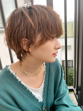 フラミューム 静岡(flammeum) ショートパーマ