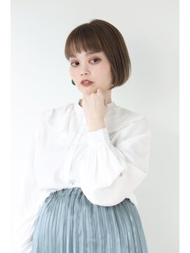 ヘアリゾート粋 ドゥオ 新宿南口店(dua) ヘアリゾート粋dua新宿南口*黒田麻実子*《ナチュラル/ミニボブ》