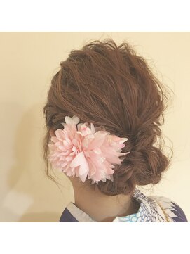 プリマ アンジュ 中目黒店(PRIMA ange) 卒業式 結婚式 パーティー 浴衣 ヘアセット ヘアアレンジ 中目黒