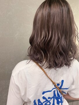 オルブ 戸塚安行店(Oluve) ダブルカラー/アッシュブラウン/ケアブリーチ/ナチュラル