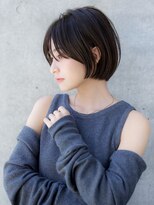 エイン オモテサンドウ(AIN.OMOTESANDO) 前髪長め大人ショートボブ20代30代40代【AIN.表参道】川原大地