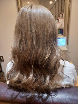 ヘアリゾートエーアイ 高田馬場店(hair resort Ai) 20代30代40代マロンベージュ/Aラインボブ/かきあげ[高田馬場駅]