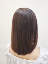 ヘアーデザイン ミヤビ 広尾(HAIR DESIGN MIYABI) ナチュラルストレートミディアム×スモーキーアッシュ2