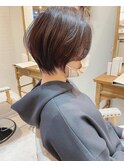 【Anree】お客様snap☆前髪長めのショートボブ