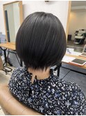 丸みショートボブ