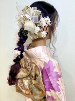 アップスニニー(up's niny)&nbsp;★成人式『可愛さ満点♪ヘアセット＋振袖着付け』(*^-^*)